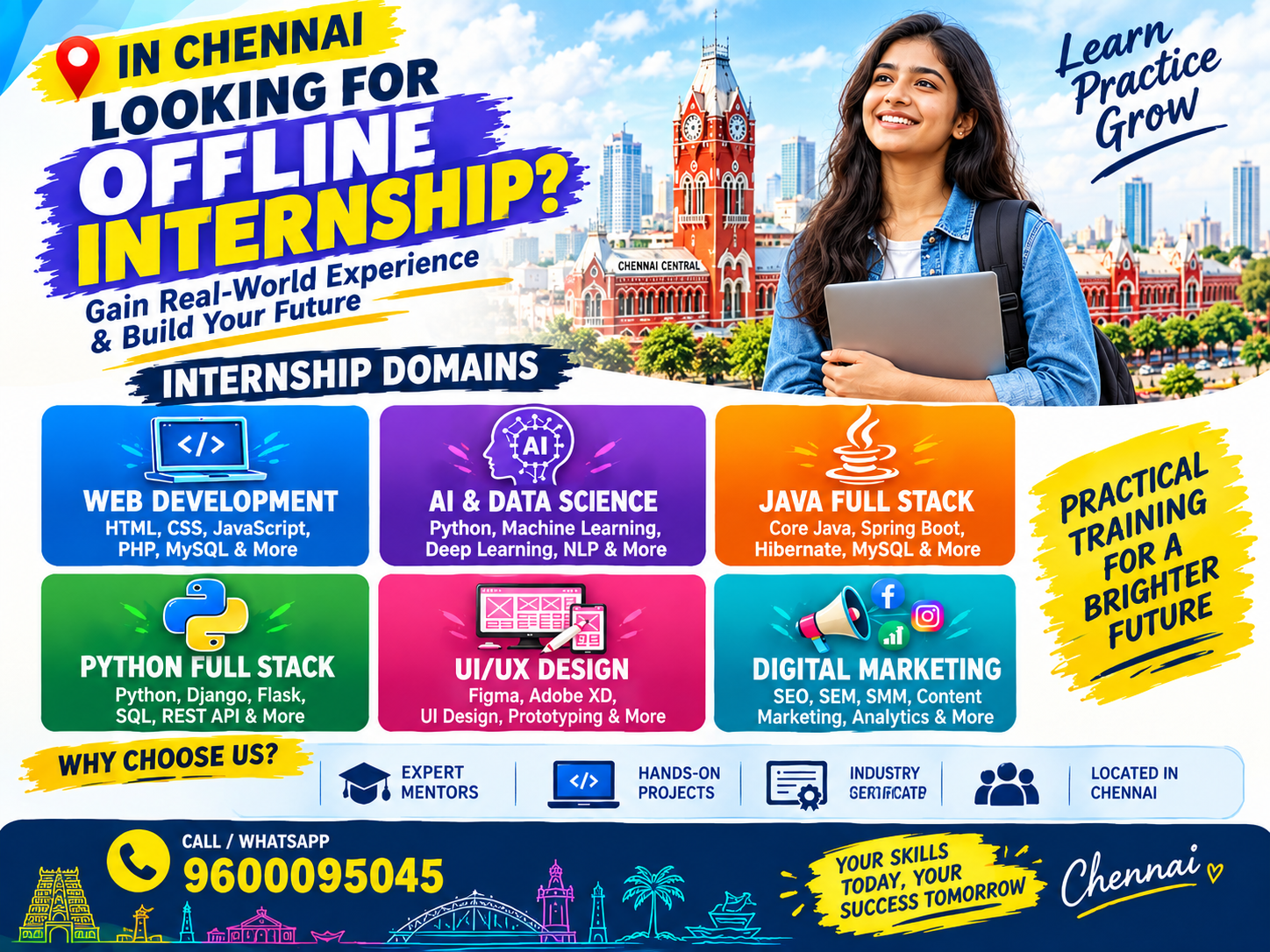 Offline Internship in Chennai