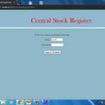 central stock register