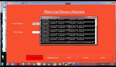 Plant Leaf Disease Detection using Deep learning algorithm
